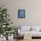 Stupell Industries Peace On Earth Blue Doves Framed Floater Canvas Wall Art